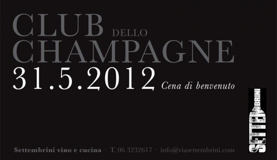 Voglia Di Champagne Tutti Da Settembrini Roma Champagne Degustazioni Anteprime E News